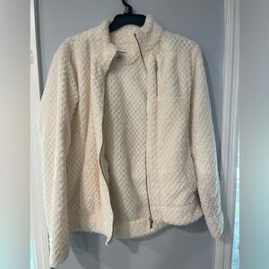 Calvin Klein Cream Fleece Jacket